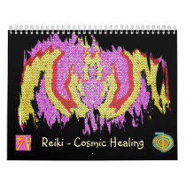 Reiki - Cosmic Healing by Navin Joshi Wall Calendars