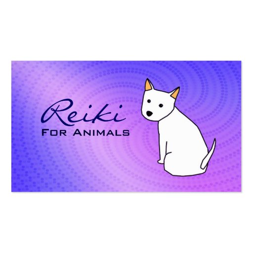 Reiki for Animals Business Cards