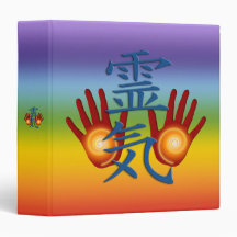 Reiki Hands Binder
