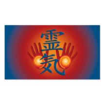 REIKI Hands Business Card