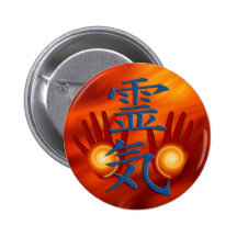 Reiki Hands Pin