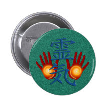 Reiki Hands Pins