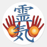 Reiki Hands Sticker