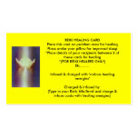 Reiki Healing Card Business Card