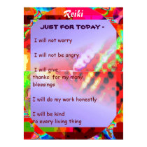 REIKI HEALING DAILY AFFIRMATIONS posters