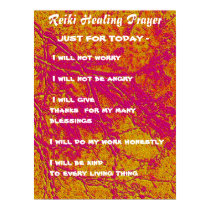 REIKI HEALING PRAYER SCRIPT posters