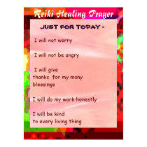 REIKI HEALING PRAYER SCRIPT posters