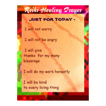 REIKI HEALING PRAYER SCRIPT posters