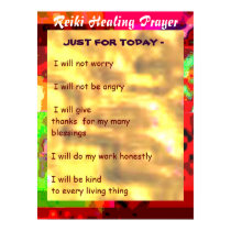 REIKI HEALING PRAYER SCRIPT posters