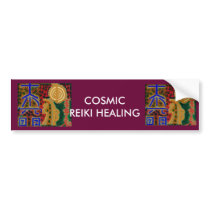 REIKI Main Healing Symbols 1 bumper stickers by doonagiri REIKI Main Healing Symbols 1 bumper stickers
