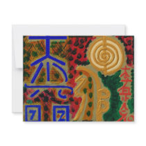 REIKI Main Healing Symbols Invitations