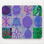 Reiki n Karuna Healing Sign 12    V24 Mouse Mat