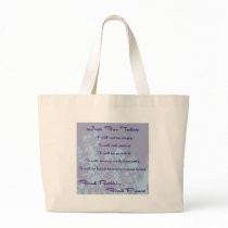 Reiki Principles Canvas Bag