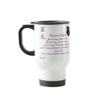 Reiki Principles Just For Today Travel Coffee Mug