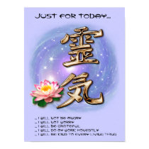 Reiki Principles posters