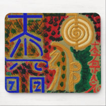 Reiki signs for Luck n Healing mousepads