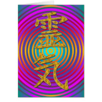 REIKI Symbol + energy target Card