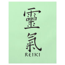 Reiki Symbol in Black Ink Flyer Design