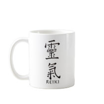Reiki Symbol in Black Ink Coffee Mug