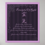 Reiki Symbol Principles Poster Just For Today