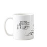 Reiki Usui Precepts ~ Just for today; Coffee Mugs