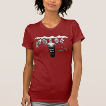 Reiko with Bats t-shirts
