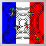 Reims Labyrinth - Tour de France Posters