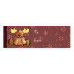 Rein-dear Gift Tag Card Business Card