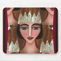 REINA REAL - mousepad real Tapete De Raton