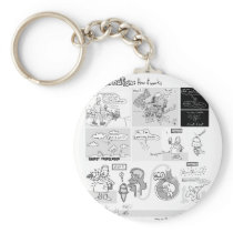 Reincarnation-- How It Works Key Chain