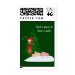 Reindeer and Grandma Postage postage
