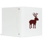 Reindeer Vinyl Binder