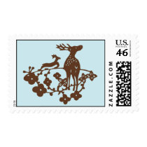Reindeer Blossom by Delphine stamps