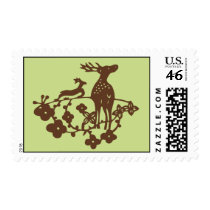 Reindeer Blossom by Delphine stamps