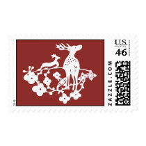 Reindeer Blossom by Delphine stamps