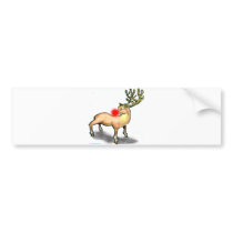 Reindeer bumper stickers