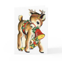 Reindeer Greeting Card