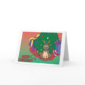 Reindeer Cat Christmas cards