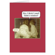 Reindeer Christmas Card