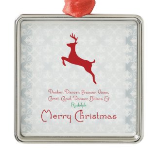 Reindeer {Christmas} Ornament