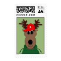 Reindeer - Christmas postage stamp stamp
