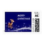 Reindeer Christmas Stamp