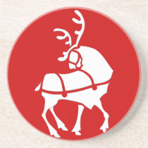 Reindeer Coasters Festive Chrismas Decorations coasters
