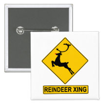 Reindeer Crossing Buttons