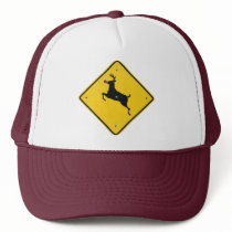 Reindeer Crossing hats