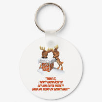 Reindeer Dilemma keychains