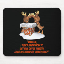 Reindeer Dilemma mousepads