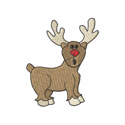 Reindeer embroidered shirts