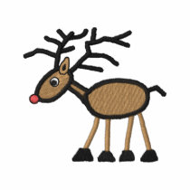 Reindeer embroidered shirts