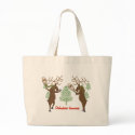 Reindeer Games bags by CroughsCorners Reindeer Games bags